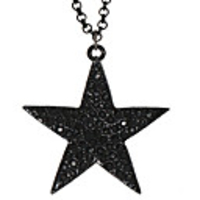 Black Pentagram Necklace