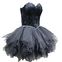 Black Swan Little Black Dress Elegant Vacation Dress Dress Masquerade Prom Dress Women