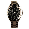 Black Tone Gear-shaped Stainless Steel Quartz Watch For Men