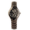 Black Tone Stainless Steel Quartz Watch For Women Light function
