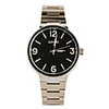 Black Tone Stainless Steel Round Shape Quartz Watch For Men