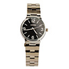 Black Tone Stainless Steel Round Shape Quartz Watch For Women