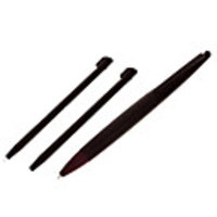 Black Touch Stylus Pens Stylus Ball Pen Set for Nintendo DSi LL (3-Piece Pack)