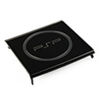 Black UMD Door Cover Part with Steel Ring for PSP 3000