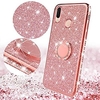Bling Bling Case For Huawei Mate 20 / P Smart 2019 / Huawei P Smart Plus 2019 Phone Case with Stand / Plating / Ring Holder Back Cover Glitter Shine TPU Case miniinthebox