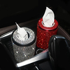 Bling Crystal Car Tissue Box Creative Diamond Paper Towel Tube Auto Tissue Paper Holder Case Home for Girls Car Accessories miniinthebox