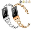 Bling Crystal Metal Stainless Steel Watch Band for Fitbit Charge 2 / Fitbit Charge 3 / Fitbit Charge 4 Replaceable Bracelet Wrist Strap Wristband miniinthebox