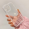Bling Glitter Clear Diamond Pattern Phone Case For iPhone 13 12 11 Pro Max XR XS Max and Screen Protector Dustproof miniinthebox
