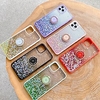 Bling Holder Case For Apple iPhone 12 / iPhone 11 / iPhone 12 Pro Max Shockproof Case with Stand Back Cover Color Gradient TPU Case