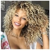 Blonde Wigs for Women Blonde Kinky Curly Wig Afro American Wigs Soft Synthetic Wig for Fashion Women Ombre Wigs miniinthebox