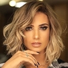 Blonde Wigs for Women Synthetic Wig Curly Asymmetrical Wig Blonde Short Blonde Synthetic Hair 14 Inch Women