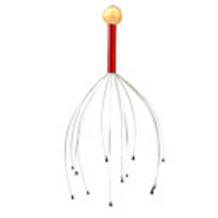 Blood Circulation Promote Head Scalp Neck Stress Release Massager - Red