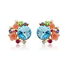 Blossoming Flowers Fashion Ear Studs