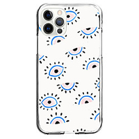 Blue Eye Instagram Style Case For Apple iPhone iPhone 12 11 SE2020 Unique Design Protective Case Shockproof Back Cover TPU Case for iPhone 12 Pro Max XR XS Max iPhone 8 Plus 7