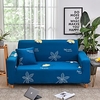 Blue Floral Print Dustproof All-powerful Slipcovers Stretch Sofa Cover Super Soft Fabric Couch Cover with One Free Boster Case(Chair/Love Seat/3 Seats/4 Seats) miniinthebox