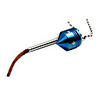 Blue Gyro Titanium Steel Necklace