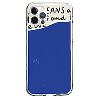 Blue Liquid Pattern Case For Apple iPhone 12 11 SE2020 Unique Design Protective Case Shockproof Cover TPU Clear Case for iPhone 12 Pro Max XR XS Max iPhone 8 7