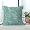 Blue Pattern Double Side Cushion Cover 1PC Soft Decorative Square Throw Pillow Cover Cushion Case Pillowcase for Sofa Bedroom Livingroom Outdoor Superior Quality Machine Washable Outdoor Cushion for Sofa Couch Bed Chair miniinthebox