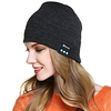 bluetooth beanie hat,  hat with built-in stereo speakers mic, unisex usb rechargeable headset knitted cap for outdoor, sports, camping, hiking, walking-black miniinthebox
