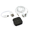Bluetooth Stereo Handsfree Headset with Volume Control (Black)