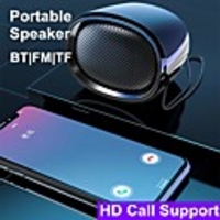 Bluetooth Woofer Speaker Portable Wirelesss HiFi Stereo Mini Subwoofer Speaker HD Hands Free Calling FM Radio TF Card
