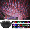Blunderbuss Sky Projection Lamp USB Music Red Green Laser Sky star Water Stripe Lamp Atmosphere Lamp Christmas Halloween Children Baby Lover Gift.New and strange