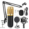 BM800 Professional Condenser Microphone 3.5mm with Cable karaoke Recording Microphone for KTV Karaoke Computer