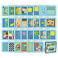 Board Game Chess Game 42 Classic Games in 1 Plastics STEAM Toy family game Parent-Child Interaction Home Entertainment Kid