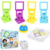 Board Game Educational Toy Paced Stacking and Building Game Plastics STEAM Toy family game Parent-Child Interaction Home Entertainment Kid