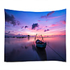 Boat Sea Sunset Classic Theme Wall Decor 100% Polyester Contemporary Wall Art Wall Tapestries Decoration