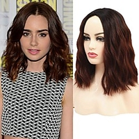 Bob Wigs Short Straight Synthetic Hair Full Wigs for Women Natural Looking Heat miniinthebox