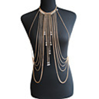 Body Chain Dainty Ladies Natural Women