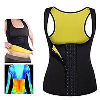 Body Shaper Hot Sweat Workout Tank Top Slimming Vest Sweat Waist Trainer Corset Sports Neoprene Yoga Exercise Fitness Fitness No Zipper Adjustable D-Ring Buckle Weight Loss Strengthens Muscle Tone miniinthebox