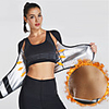Body Shaper Sweat Waist Trainer Corset Nylon Stretchy No Zipper Slimming Weight Loss Fat Burner Exercise Fitness Workout Bodybuilding For Women Waist Abdomen Sports Outdoor