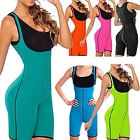 Body Shaper Sweat Waist Trainer Corset Sauna Suit 1 pcs Sports Neoprene Gym Workout Exercise Fitness Running Stretchy Slimming Weight Loss Tummy Fat Burner For Women Waist Back Leg Abdomen miniinthebox