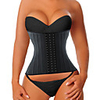 Body Shaper Sweat Waist Trainer Corset Sports Spandex Latex Cotton Gym Workout Exercise Fitness Running Steel Bones Extender Flexible Adjustable Size Breathable Weight Loss Posture Corrector For