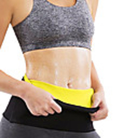Body Shaper Sweat Waist Trimmer Sauna Belt 1 pcs Sports Neoprene Yoga Gym Workout Exercise Fitness Stretchy Slimming Weight Loss Tummy Fat Burner For Waist Abdomen