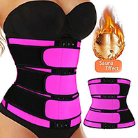 Body Shaper Sweat Waist Trimmer Sweat Waist Trainer Corset Sports Neoprene Yoga Gym Workout Pilates Adjustable Durable Weight Loss Tummy Fat Burner Hot Sweat For Women miniinthebox