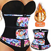 Body Shaper Sweat Waist Trimmer Sweat Waist Trainer Corset Sports Nylon Polyster Yoga Gym Workout Pilates Durable Weight Loss Tummy Fat Burner Hot Sweat For Women