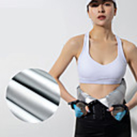 Body Shaper Sweat Waist Trimmer Sweat Waist Trainer Corset Sports Nylon Yoga Gym Workout Pilates Durable Weight Loss Tummy Fat Burner Hot Sweat For Women