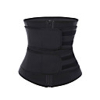 Body Shaper Sweat Waist Trimmer Sweat Waist Trainer Corset Sports Polyster Yoga Gym Workout Pilates Durable Weight Loss Tummy Fat Burner Hot Sweat For Women