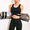 Body Shaper Sweat Waist Trimmer Sweat Waist Trainer Corset Sports Polyster Yoga Gym Workout Pilates Durable Weight Loss Tummy Fat Burner Hot Sweat For Women