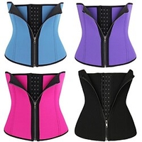 Body Shaper Sweat Waist Trimmer Sweat Waist Trainer Corset Sports Spandex Lycra Yoga Gym Workout Pilates Durable Weight Loss Tummy Fat Burner Hot Sweat For Women miniinthebox