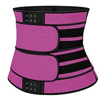 Body Shaper Sweat Waist Trimmer Sweat Waist Trainer Corset Sports Spandex Yoga Gym Workout Pilates Durable Weight Loss Tummy Fat Burner Hot Sweat For Women miniinthebox