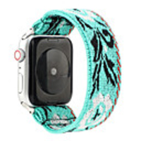 Bohemia Elastic Nylon Loop Band For Apple Watch 38mm 40mm 42mm 44mm Watch Strap For Iwatch Series 6 SE 5 4 3 2 1 Bands Accessories