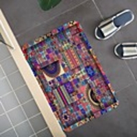 Bohemian Ethnic Style Pattern Carpet Door Mat Bedroom Living Room Carpet Study Room Carpet Kitchen Bathroom Anti-slip Mat