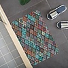 Bohemian Ethnic Style Pattern Carpet Door Mat Bedroom Living Room Carpet Study Room Carpet Kitchen Bathroom Anti-slip Mat