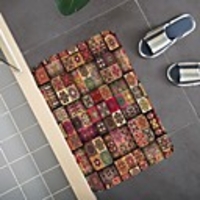 Bohemian Ethnic Style Pattern Carpet Door Mat Bedroom Living Room Carpet Study Room Carpet Kitchen Bathroom Anti-slip Mat