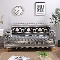 Bohemian Print Dustproof All-powerful Slipcovers Stretch Sofa Cover Super Soft Fabric Couch Cover with One Free Boster Case(Chair/Love Seat/3 Seats/4 Seats) miniinthebox