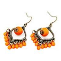 Bohemian Style Wheatear Pattern Earrings